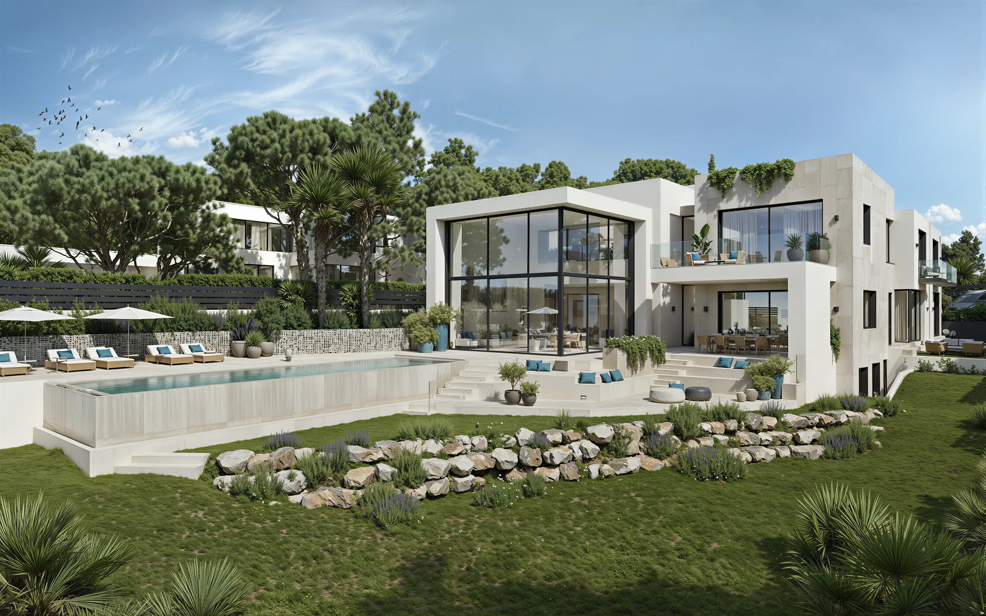 The same render processed with CoconutFlow in Creative mode